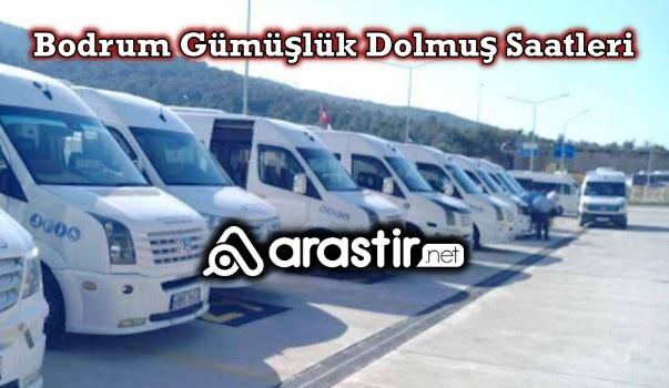 Bodrum Gümüşlük Dolmuş Saatleri