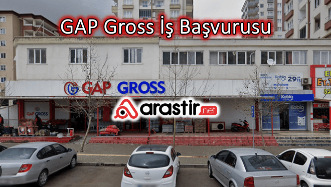 GAP Brüt İş Başvurusu