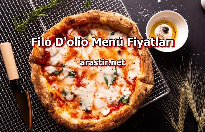 Filo D'olio Menü Fiyatları