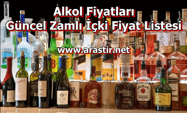 Alkol Fiyatları – Güncel Zamlı İçki Fiyat Listesi 