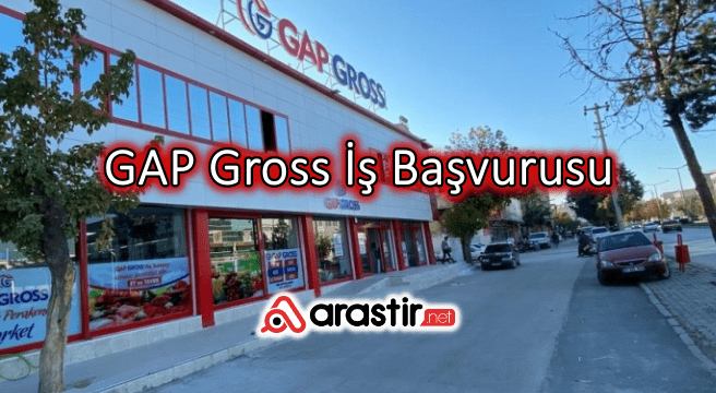 GAP Brüt İş Başvurusu