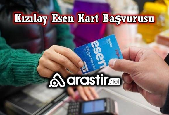 Kızılay Esen Kart Başvurusu
