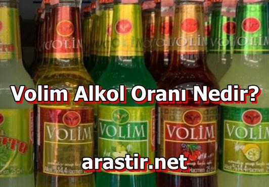 Volim Alkol Oranı Nedir?