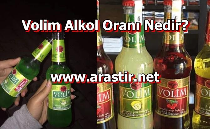Volim Alkol Oranı Nedir?