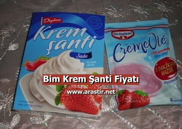 Bim Krem Şanti Fiyatı 
