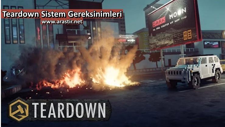 Söküm Sistemi Gereksinimleri