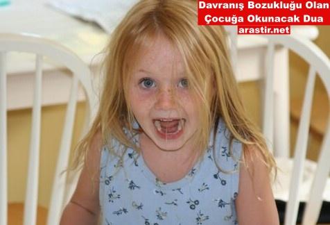 Davranış Bozukluğu Olan Çocuğa Okunacak Dua 