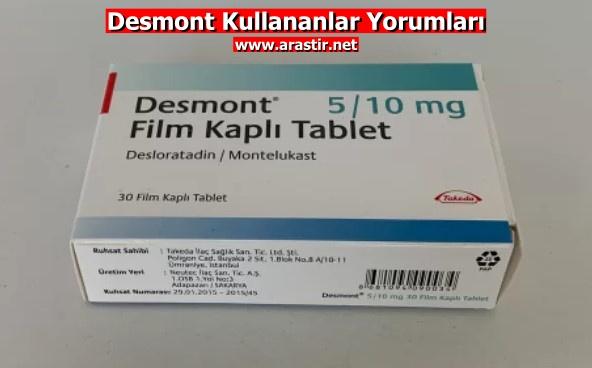 Desmont Kullananlar Yorumları
