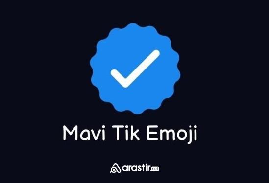Mavi Tik Emojisi Kopyalama