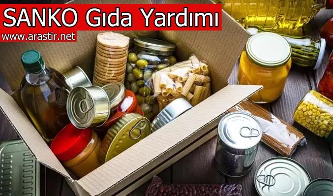 SANKO Gıda Yardımı Başvurusu
