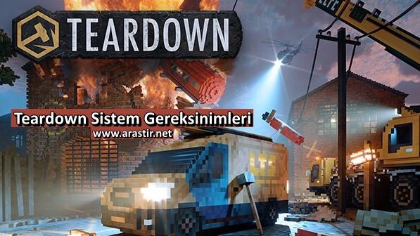 Söküm Sistemi Gereksinimleri